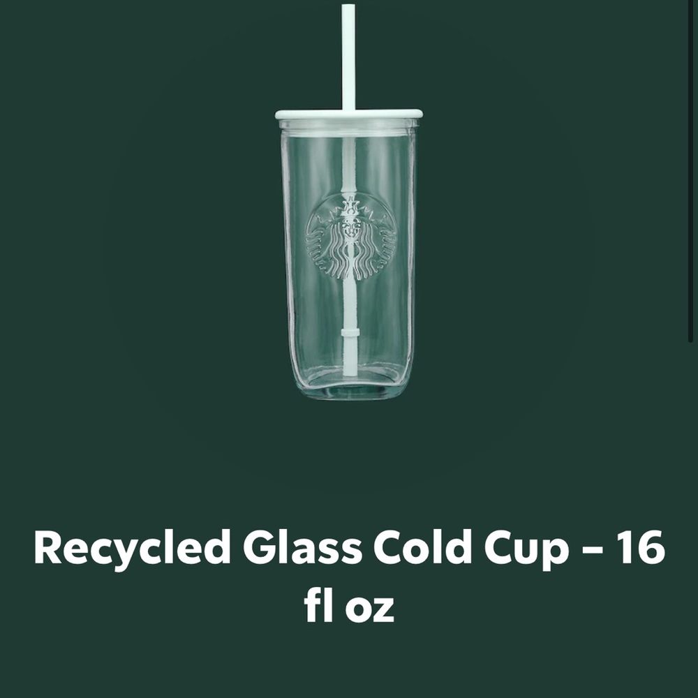 2023 Recycle glass triangle grande cup- 16 ounces